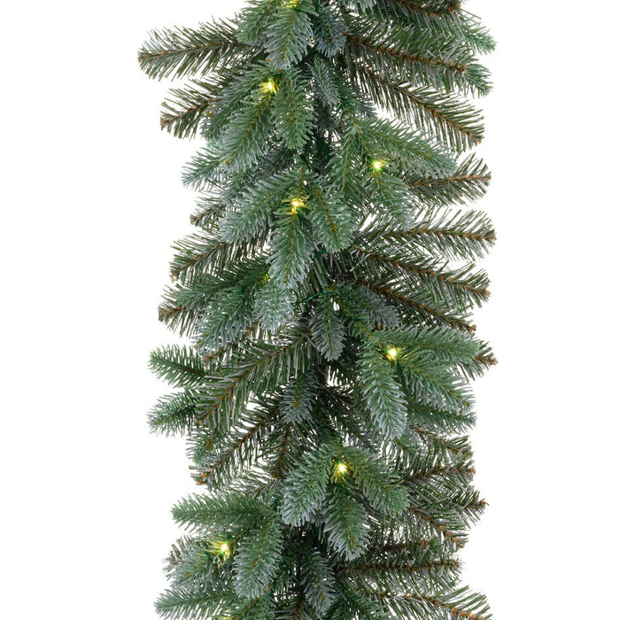 Kaemingk Trondheim Artificial Swag Micro LED B.O. Outdoor 60 Warm White