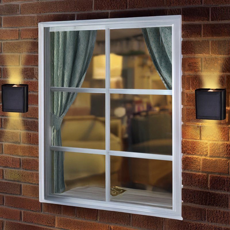 Smart Garden 2-Way Wall Fence & Post Light 2Pk