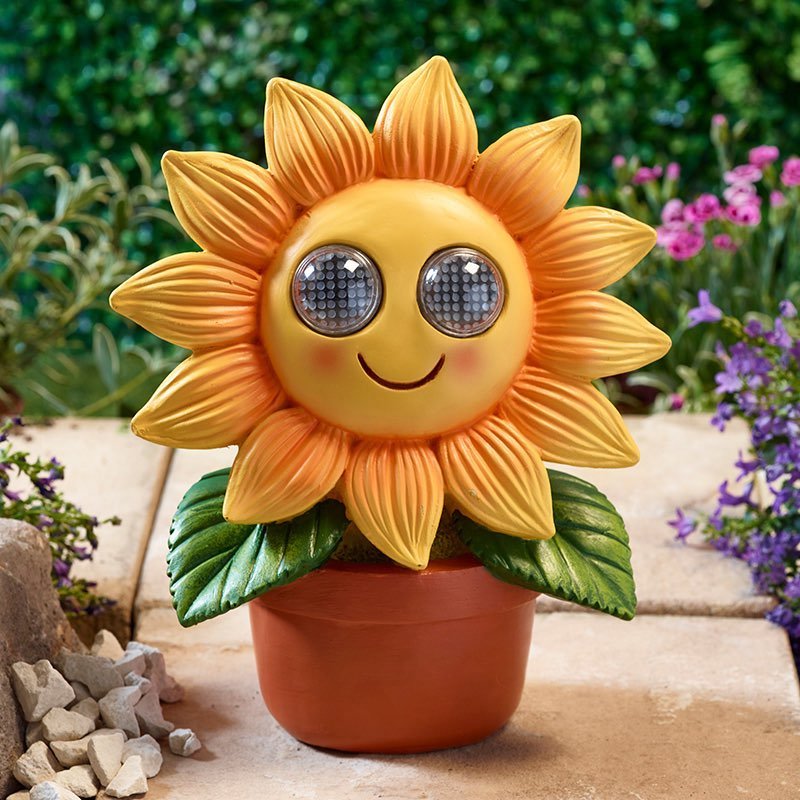 Smart Solar Blinkin' Sunflower
