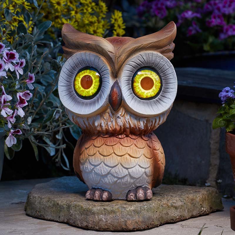 Smart Solar Owl Eyes