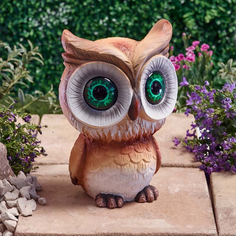 Smart Solar Owl Eyes