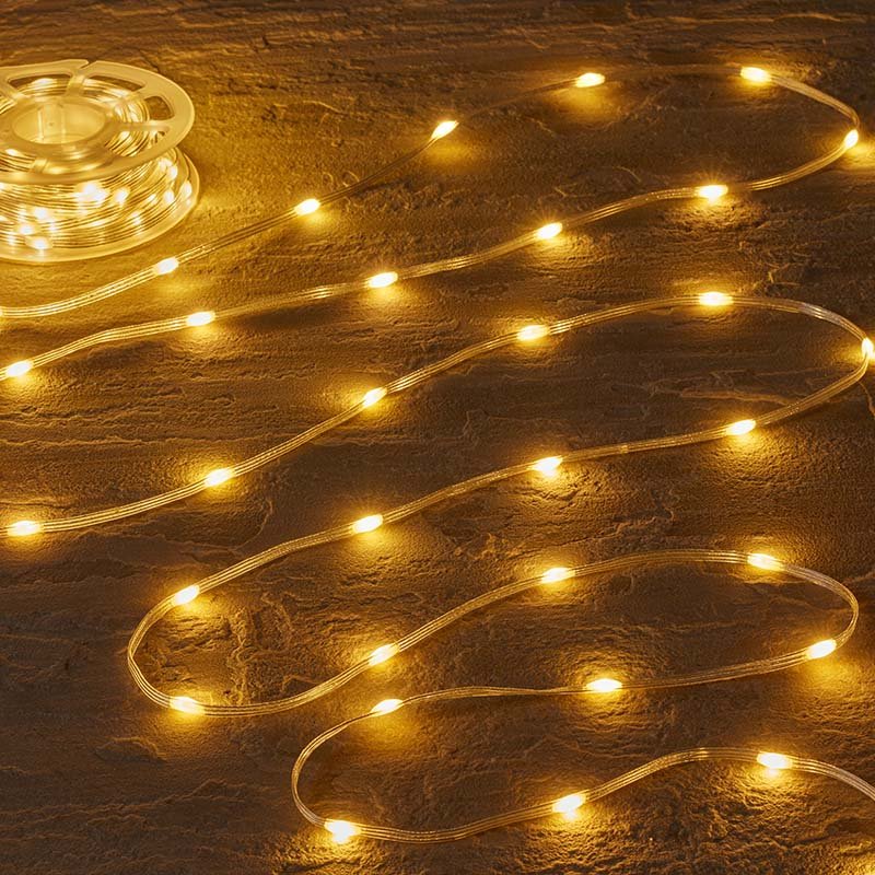Smart Garden TwoTone Rechargeable String Lights - 200 LEDs - Warm/Cool