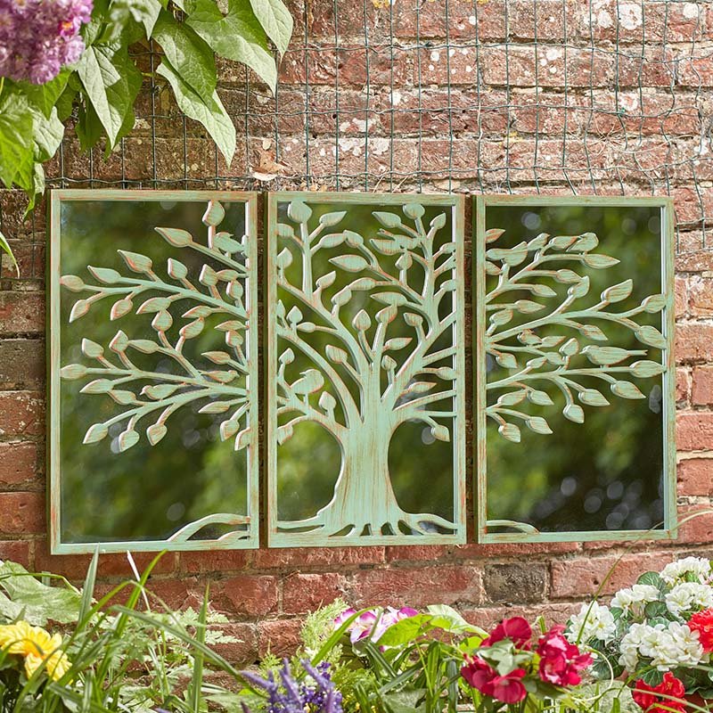 Smart Garden TreeLife Looking Glass Home & Garden Mirror - Verdigris