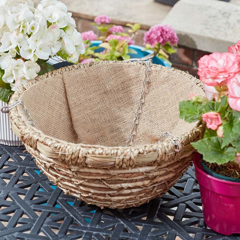 Smart Garden 14in EcoGrass Hanging Basket
