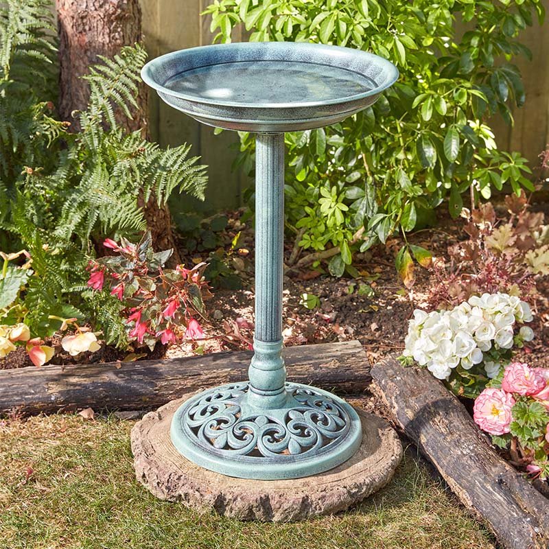 Smart Garden Verdigris Bird Bath