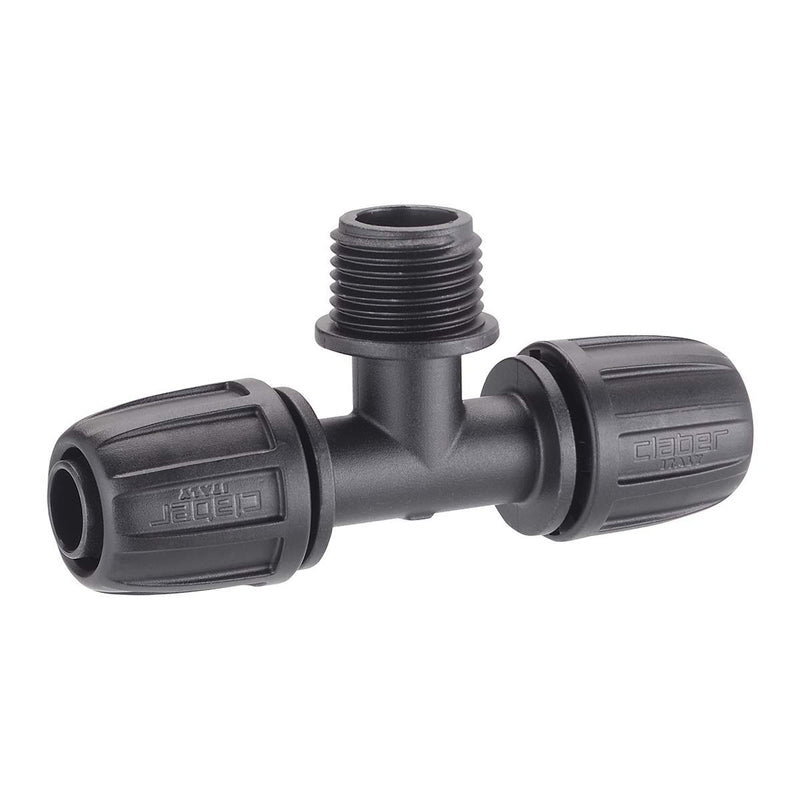 Claber Leak-Free 1/2" 3-Way Threaded Adaptor
