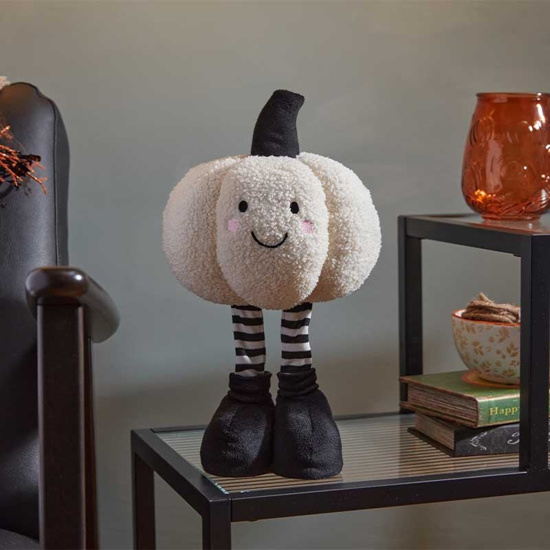 Smart Garden 30cm Smiley Pumpkin - Cream, Standing