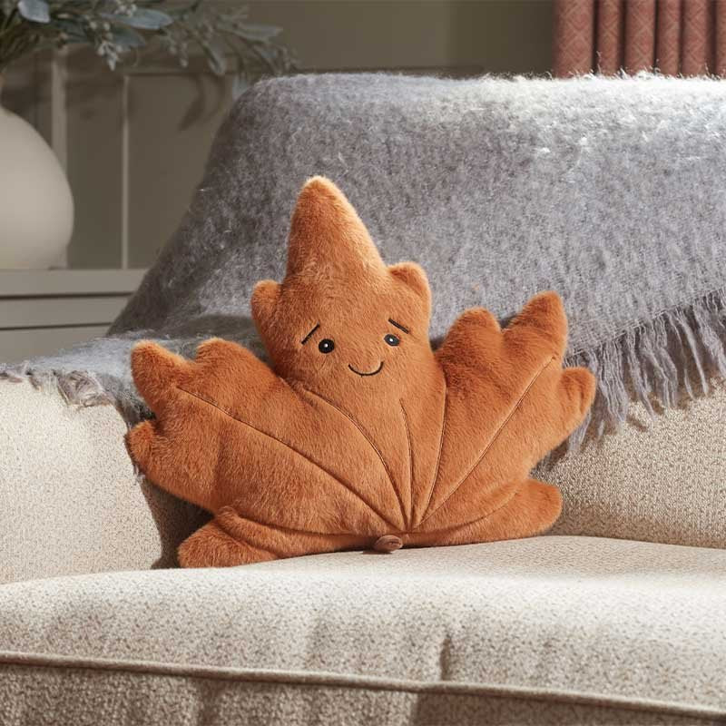 Smart Garden Maple Leaf Cushion - Mocha