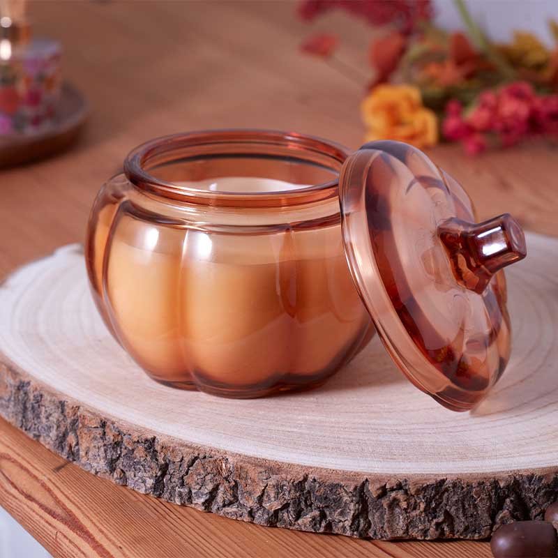Smart Garden Pumpkin Jar Scented Candle Maple