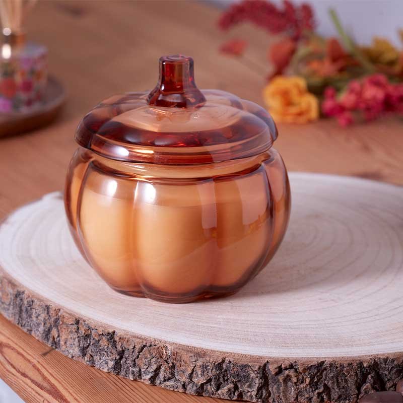 Smart Garden Pumpkin Jar Scented Candle Maple