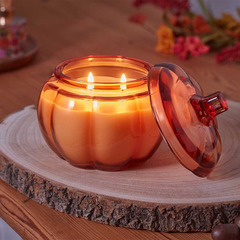 Smart Garden Pumpkin Jar Scented Candle Maple