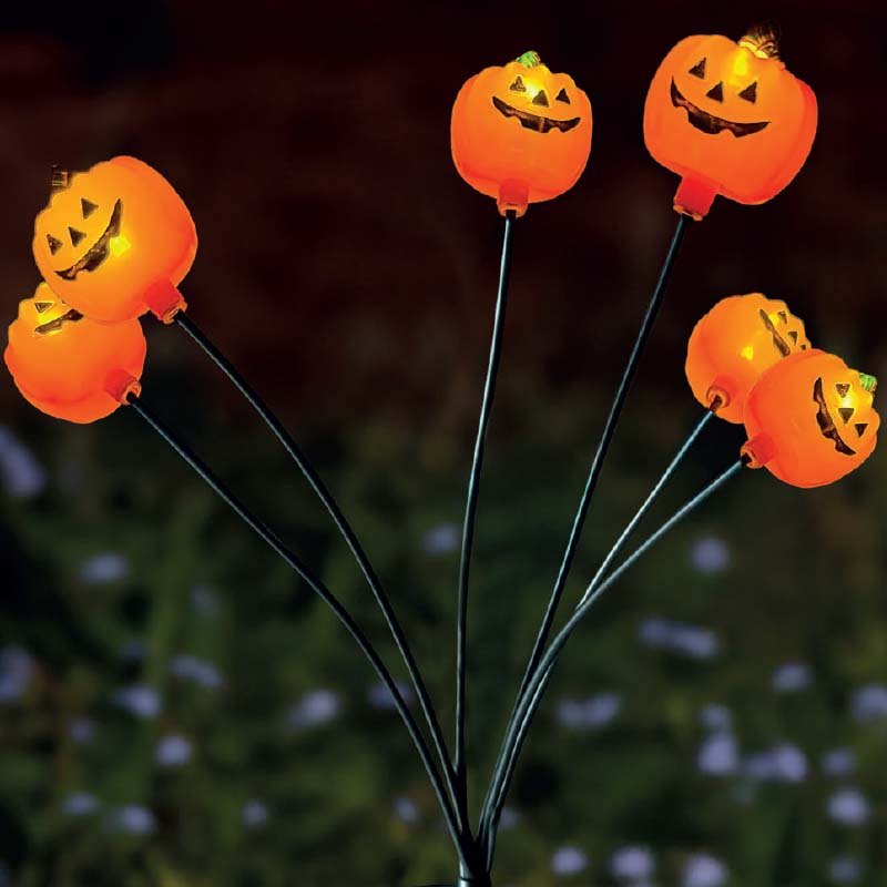 Smart Garden 6-Stem Jack-O'-Lights Stake Light