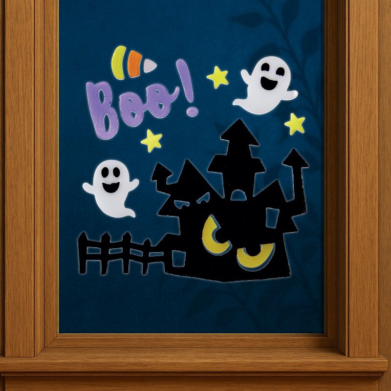 Smart Garden Haunted House - Gel Sticker Set