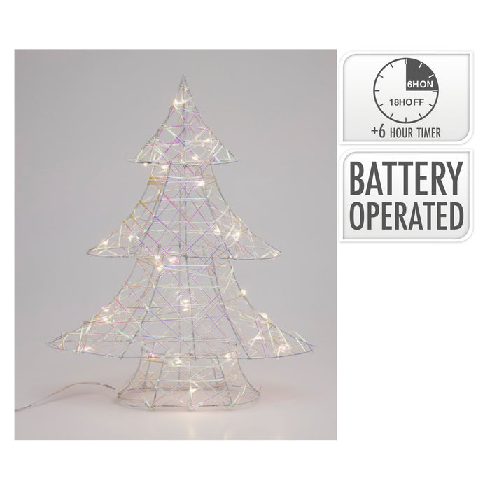 Koopman Xmas Tree 40Cm W Led White