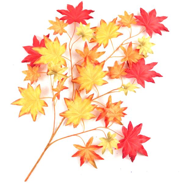 JENO Autumn Maple Leaf Spray