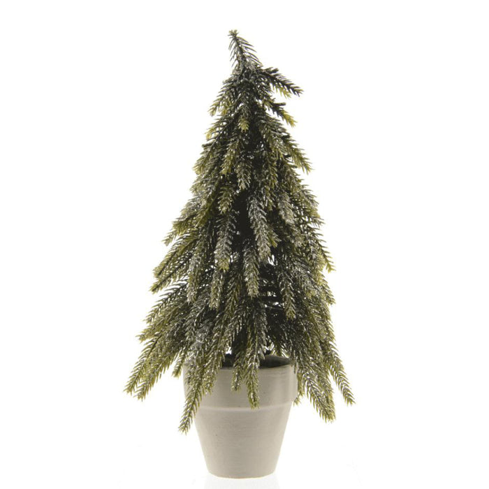 Kaemingk Mini Tree Glitter Indoor (Dia.18Cm X H.34Cm)