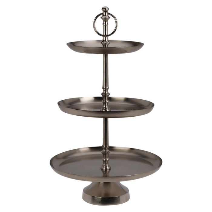 Koopman Etagere 3 Layer 30X50Cm Silver