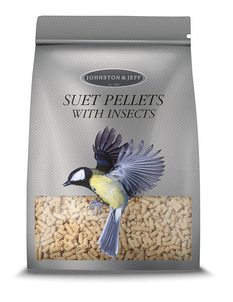 Johnston & Jeff Suet Pellets with Insects 2kg