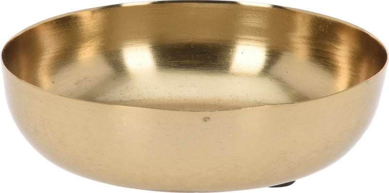 Bowl Shallow Colour Gold