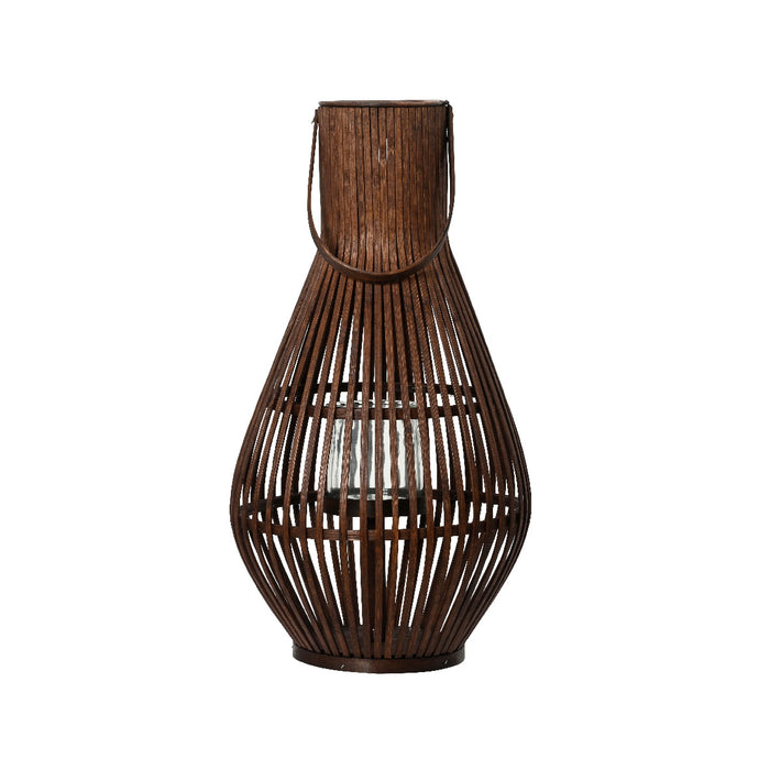 Kaemingk Lantern Bamboo Round