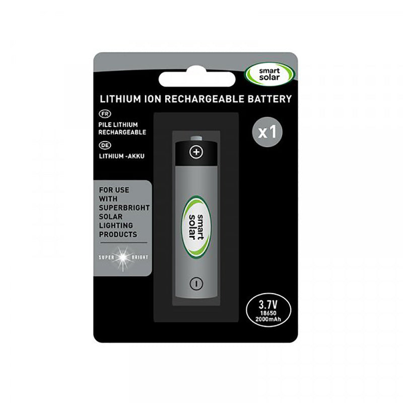 Smart Solar 3.7V 2000mAh 18650