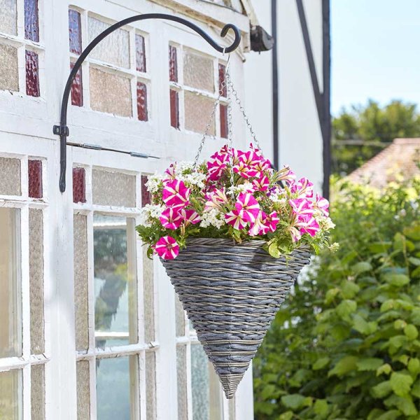 Smart Garden 14" Kielder Faux Rattan Cone