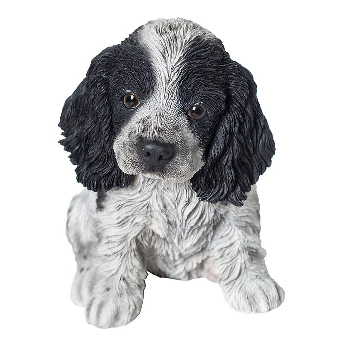 Vivid Arts Pp Black/White Cocker Spaniel Pup F