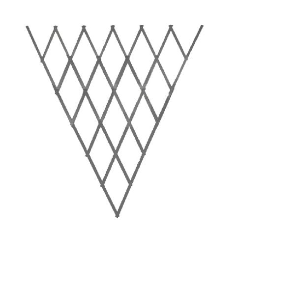 Smart Garden Heavy Duty Expanding Fan Trellis Slate 1.75 x 0.9m Slate