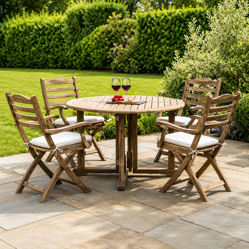 Alexander Rose Sherwood Gateleg Reclining 4 Seater Set