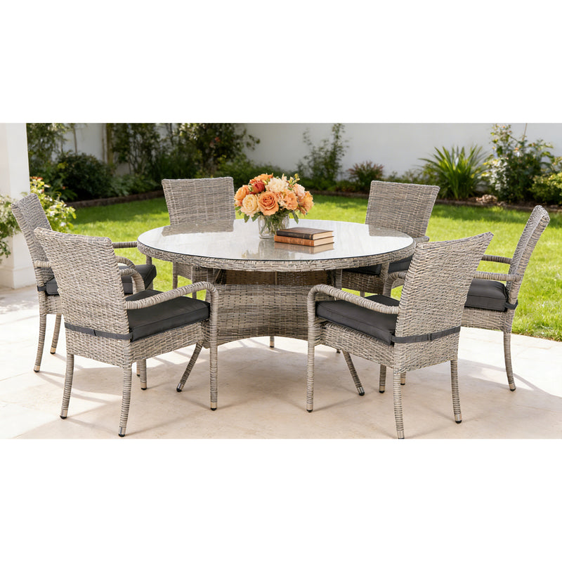 Amadora 6 Seater Dining Set