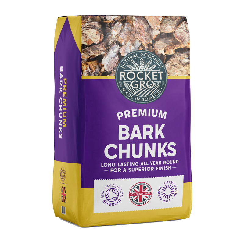 Rocket Gro Premium Bark Chunks 50ltr