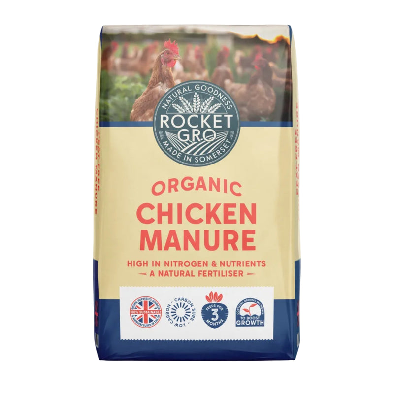 Rocket Gro Organic Chicken Manure 9kg