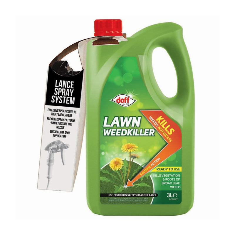 DOFF Lawn Weedkiller RTU 3ltr