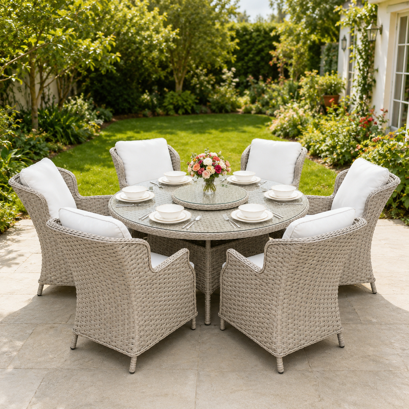 Elda 6 Seater Dining Set