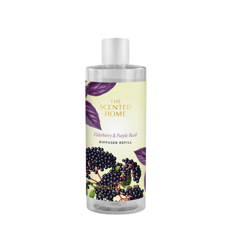 Ashleigh & Burwood Elderberry & Purple Basil Diffuser Refill 300ml