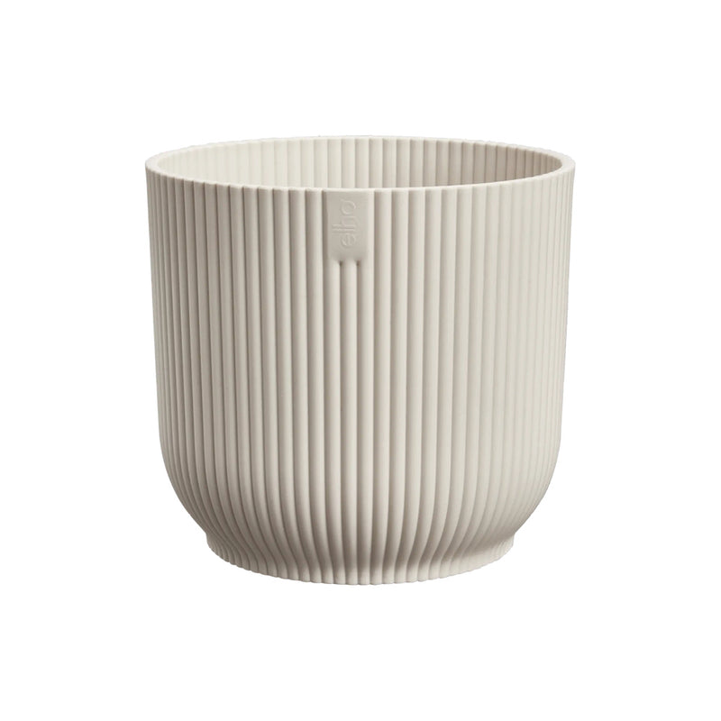 Elho Vibes Fold Round 16cm - Linen White