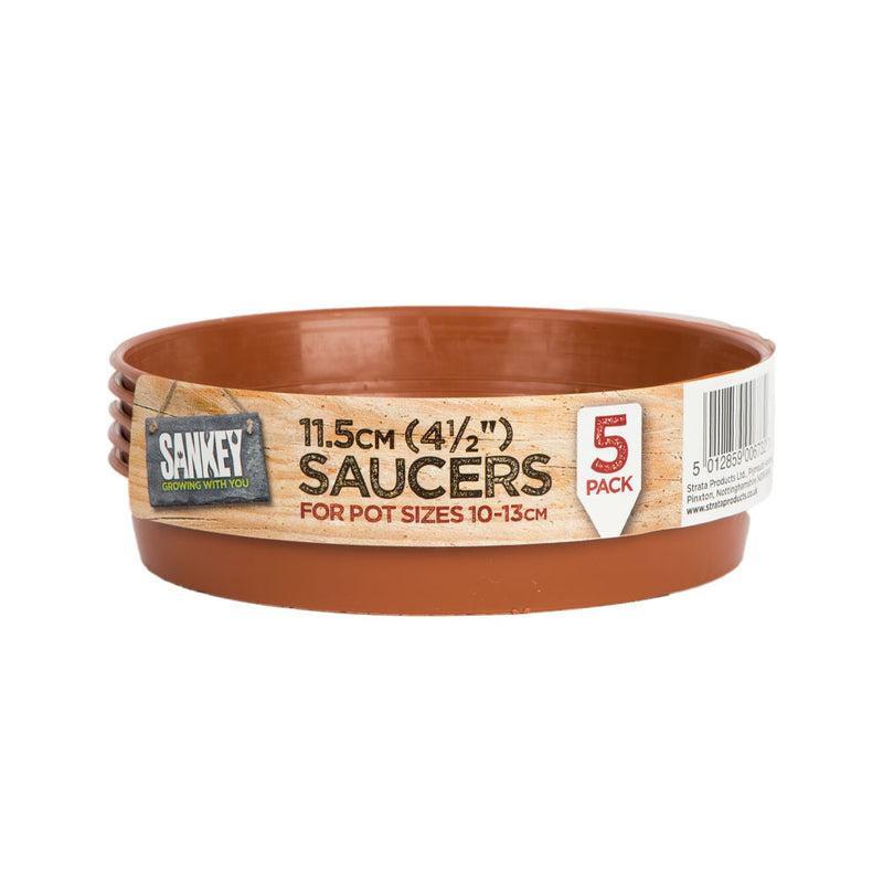 Strata 11.5cm Grow Saucer Pack Of 5