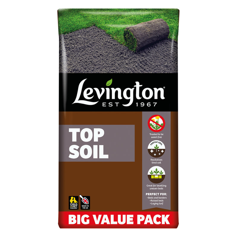Levington Peat-Free Top Soil 30Ltr