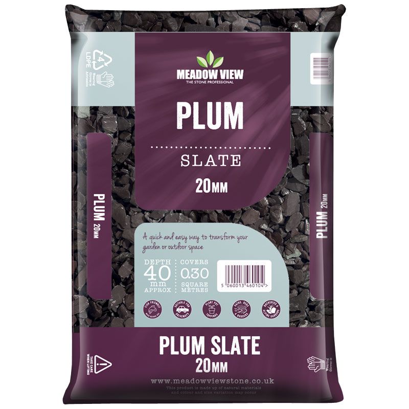Meadow View Plum Slate 20mm