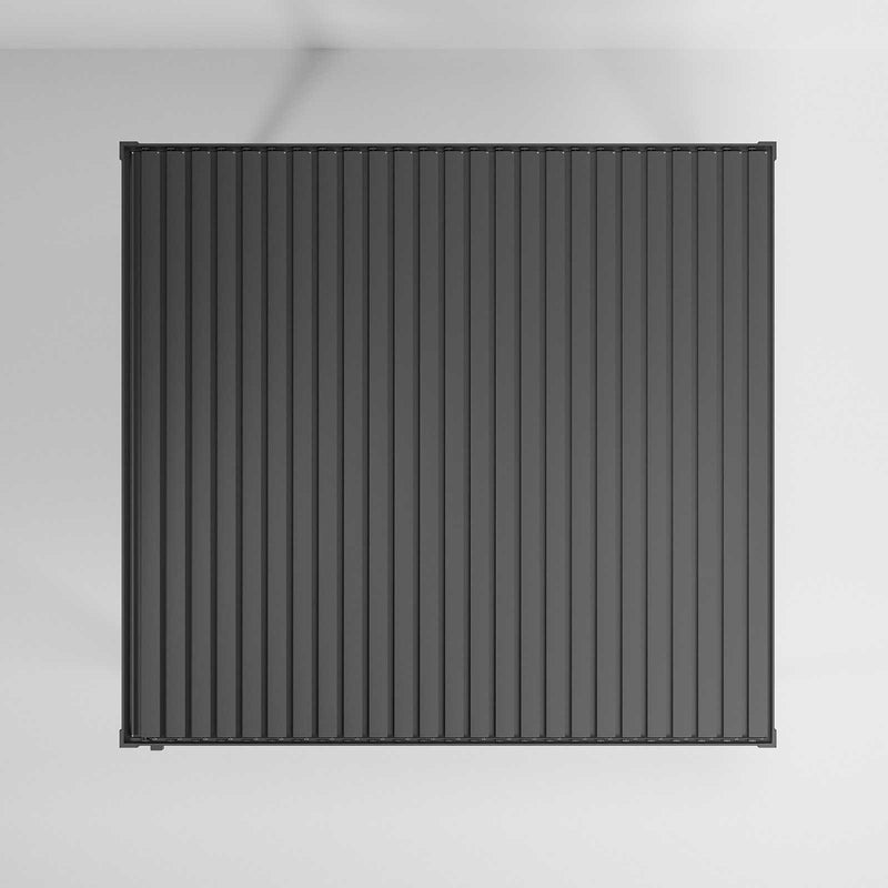 NOVA Titan Aluminium Pergola in Graphite Grey - 3.6m x 3.0m Free Standing
