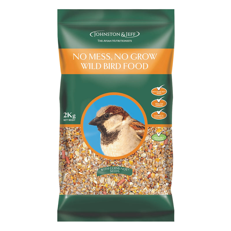 Johnston & Jeff No Mess No Grow Wild Bird Food 2kg