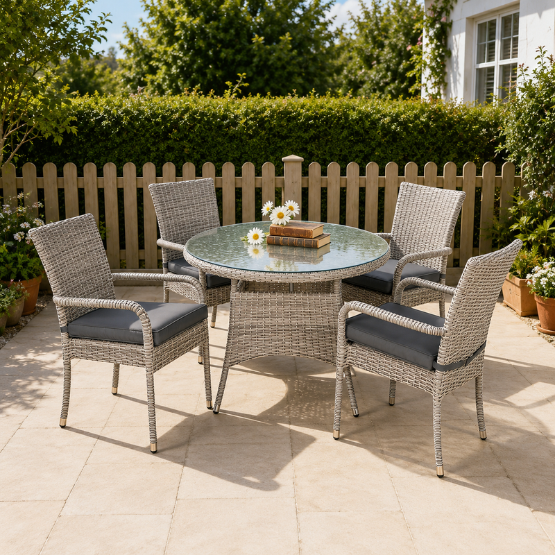 Nazare 4 Seater Dining Set