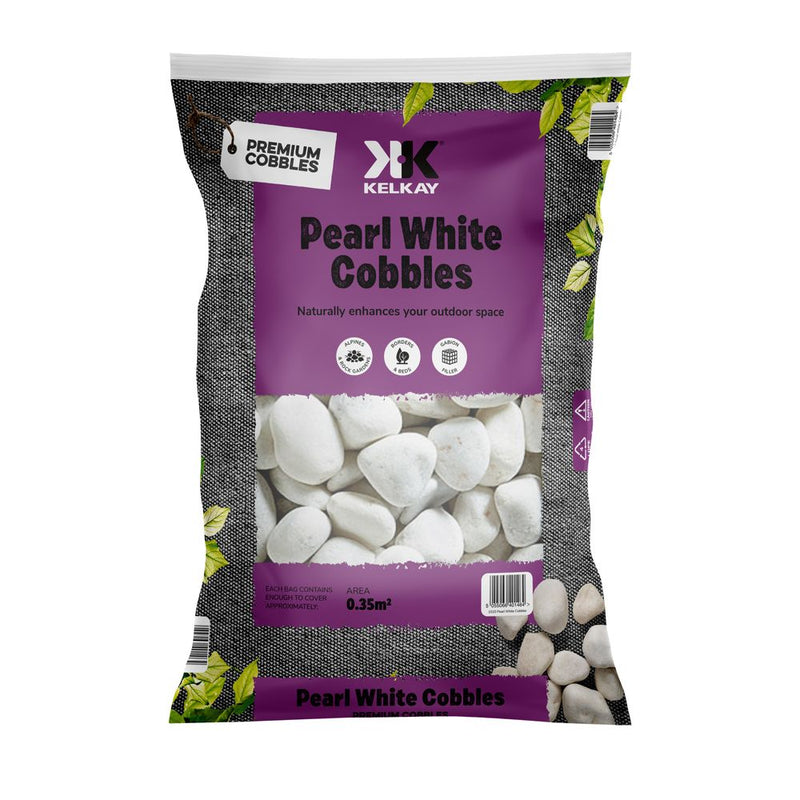 Kelkay Pearl White Cobbles
