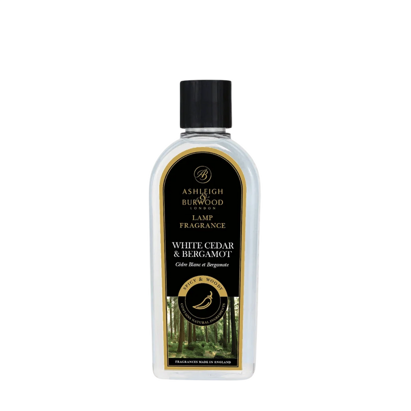 Ashleigh & Burwood White Cedar & Bergamot Lamp Fragrance 250ml
