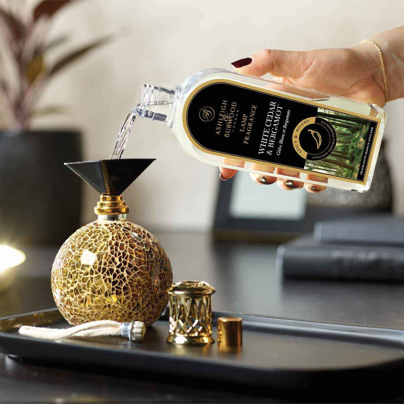 Ashleigh & Burwood White Cedar & Bergamot Lamp Fragrance 250ml