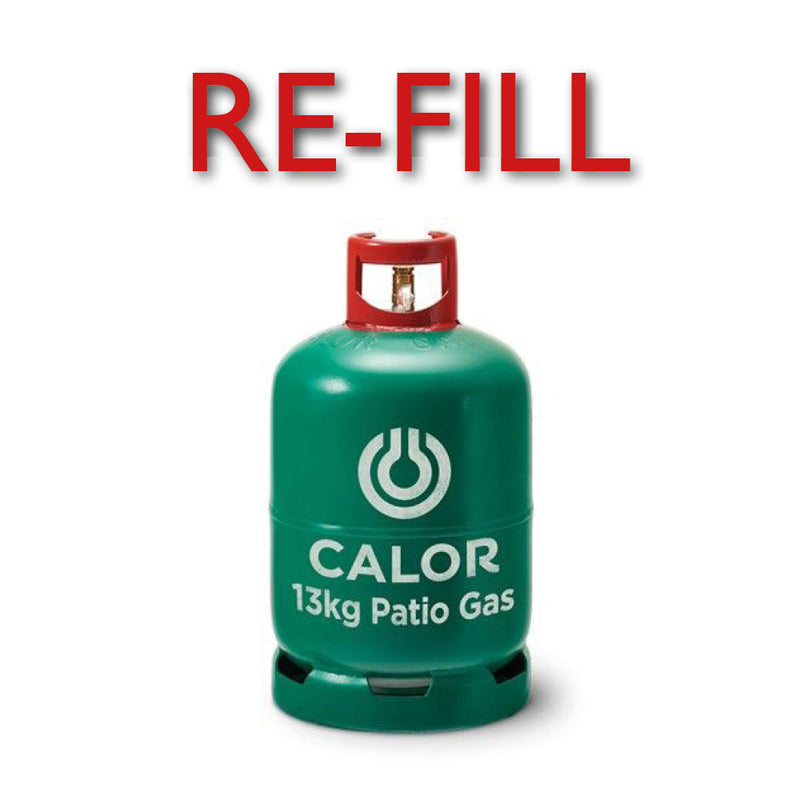 CAL Patio Gas Propane 13Kg GREEN/RED