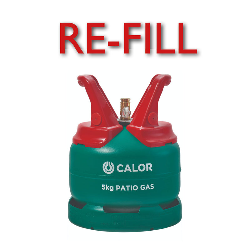 CAL Patio Gas Propane 5Kg GREEN/RED