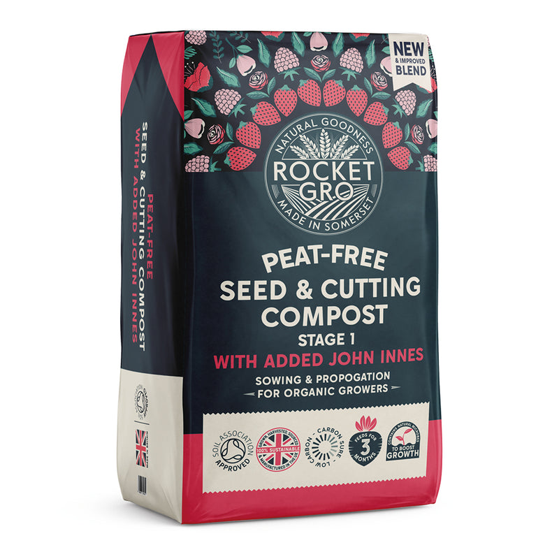 Rocket Gro Seed & Cutting Compost with John Innes No. 1