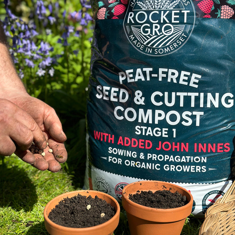 Rocket Gro Seed & Cutting Compost with John Innes No. 1