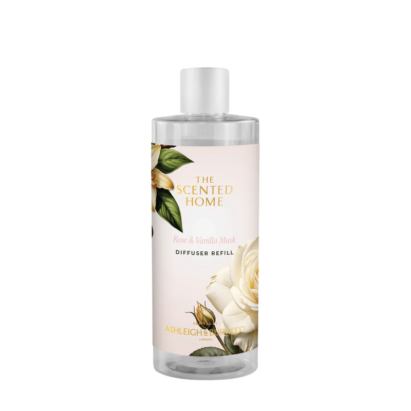 Ashleigh & Burwood Rose & Vanilla Musk Diffuser Refill 300ml